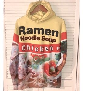 Ramen Noodle Soup Hoodie Large